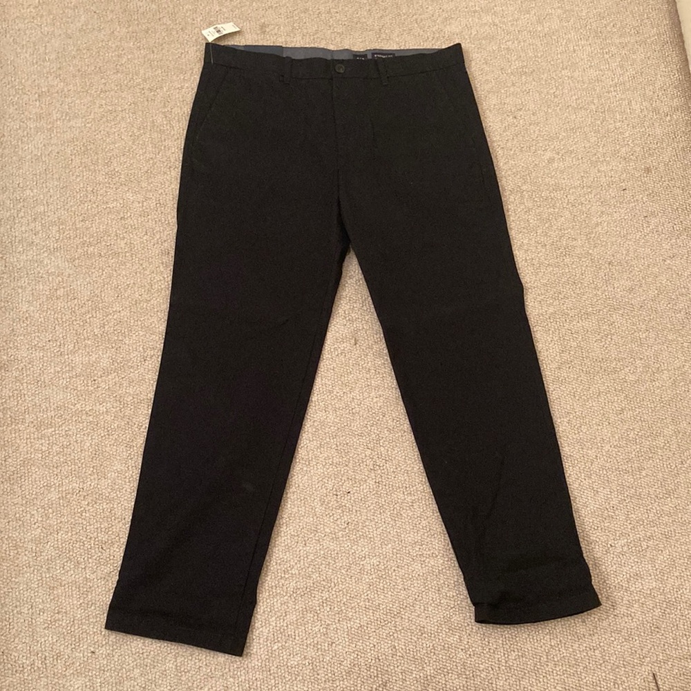 Gap Black straight fit pants
